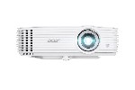 Acer Projector H6830BD, DLP, 4K2K UHD (3840 x 2160), 3800 ANSI Lm, 20 000:1, HDR Comp., Blu-Ray 3D support, Auto Keystone, AC power on, Low input lag, 2xHDMI, RS-232, Audio Out, SPDIF Audio (Optical), USB(Type A, 5V/1, 5A), 1x10W, 2.88Kg, White
