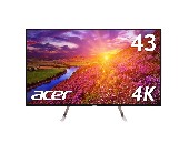 Acer ET430Kwmiiqppx, 43", 3840x2160, 60Hz, IPS, 10bit, Anti-Glare, 5ms, 350 cd/m2, 2xHDMI, DP, miniDP, DP Out, Audio Out, Speakers 2x7W, BlueLight Shield, PIP/PBP, White