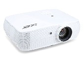 Acer Projector P5530i, DLP, FullHD (1920x1080), 20000:1, 4000 ANSI Lumens, 3D 144Hz, VGAx2, RCA, HDMI/MHL, HDMI, Audio in, RJ45, LAN Control, WiFi, USB Type A included wireless dongle, Speaker 16W, Bluelight Shield, 2.71kg, White+Acer T82-W01MW 82.5"