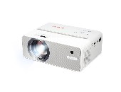 AOPEN Projector QH11 Mobile (powered by Acer), LCD, HD (1280 x720), 1 000:1, 5000 LED Lm, White LED lamp, HDMI, USB-A(5V/0.5A), MicroSD, Audio in, 1x5W, Wifi+Dongle, Holders, 1.3Kg, White