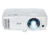 Acer Projector P1257i DLP, XGA (1024x768), 4800 ANSI LUMENS, 20000:1, 2x HDMI, RCA, Wireless dongle included, Audio in/out, VGA in/out, RS-232, Bluelight Shield, LumiSense, Built-in 10W Speaker, 2.4kg, White+Acer T82-W01MW 82.5" (16:10) Tripod Screen